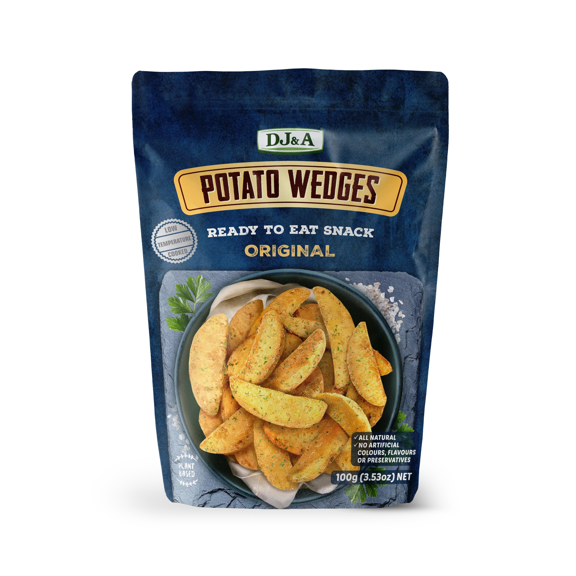 dja dj&a potato wedges original 3.53 oz.