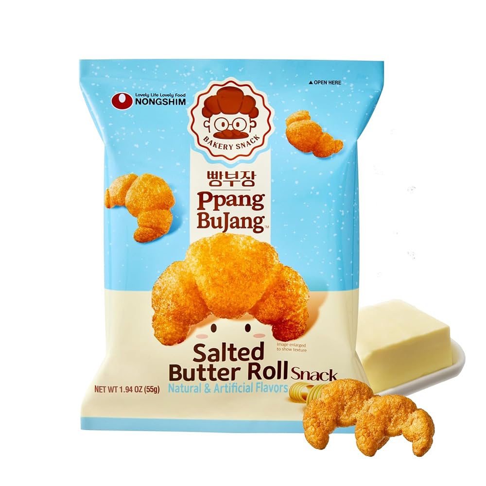 nongshim nongshim ppang bujang salted butter roll 1.94 oz.