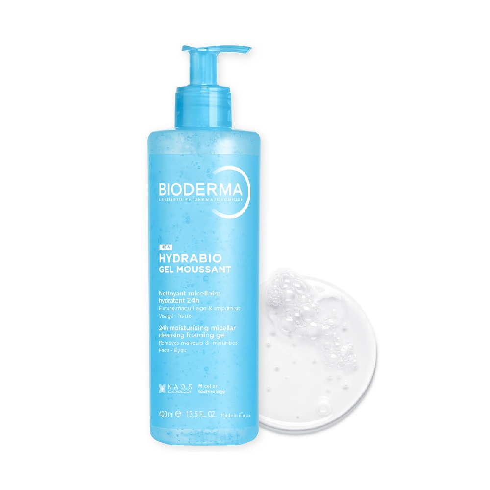 bioderma bioderma hydrabio foaming gel 13.5 fl. oz.