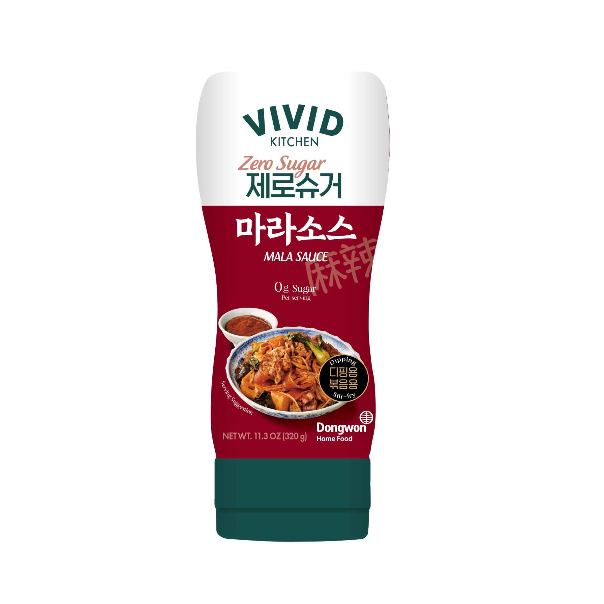 vividkitchen vivid kitchen zero sugar mala suace 11.3 oz.