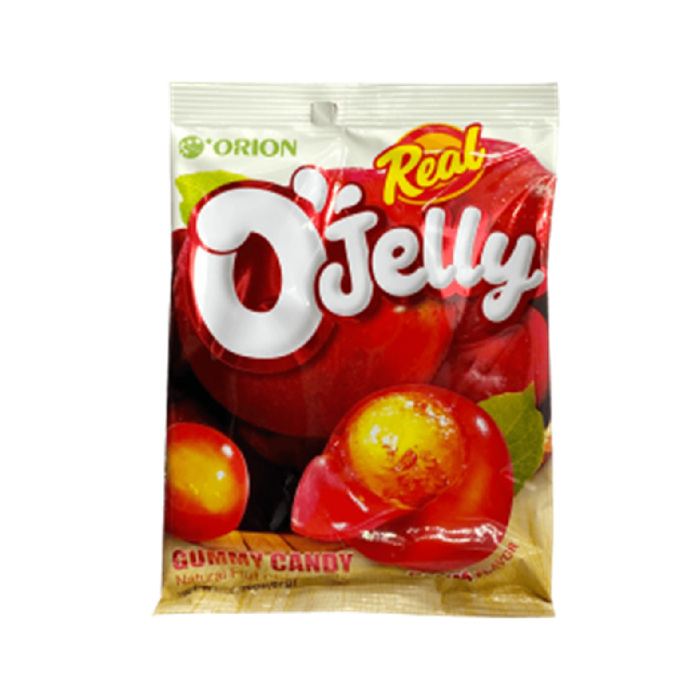 orion orion real o'jelly gummy candy plum 2.36 oz.