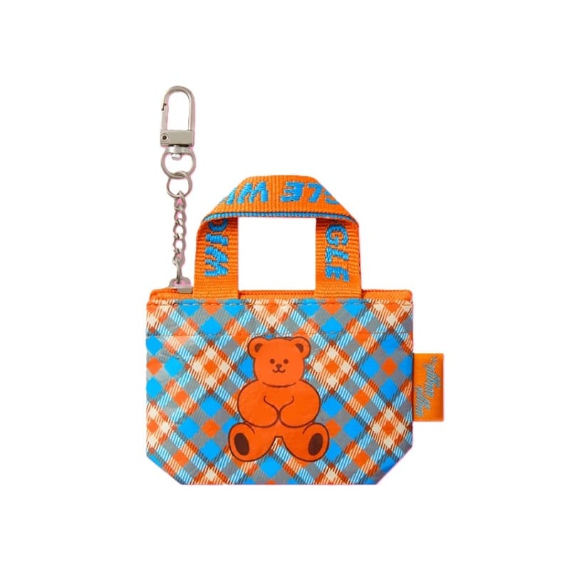 wigglewiggle wiggle wiggle mini tarpaulin bag keyring