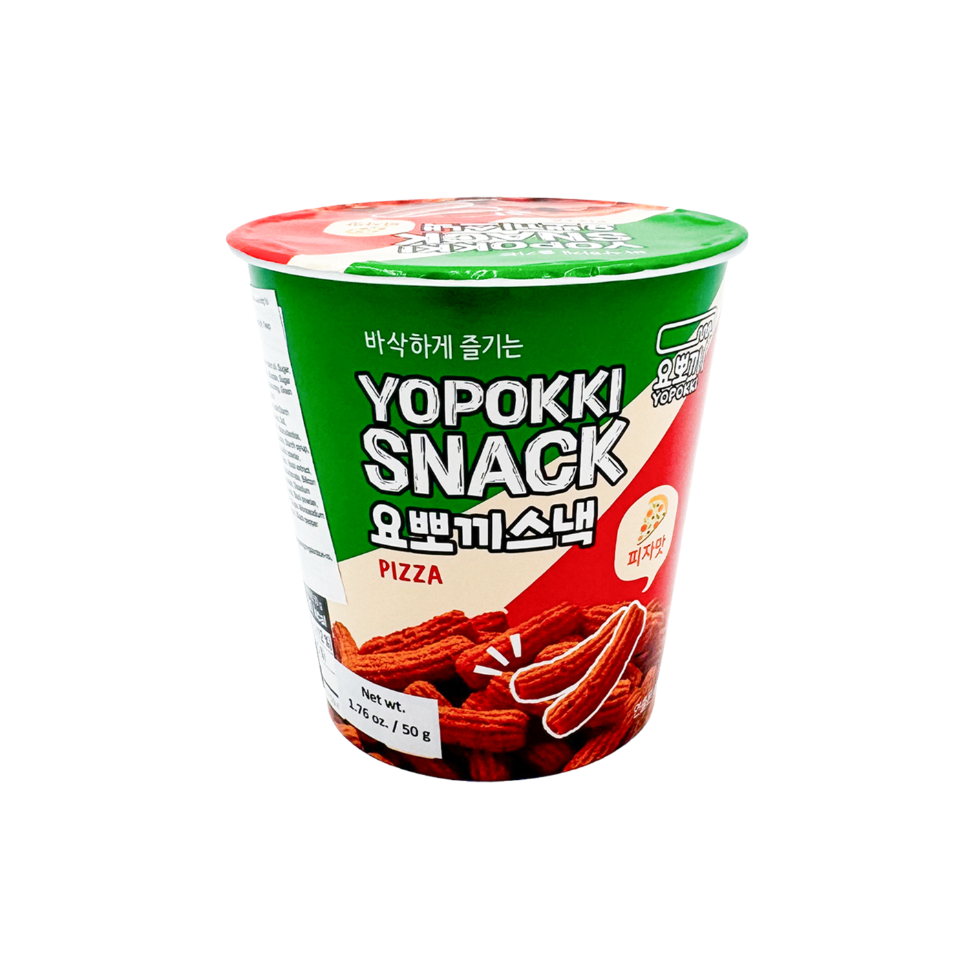 youngpoong youngpoong yopokki snack pizza cup 1.8 oz.