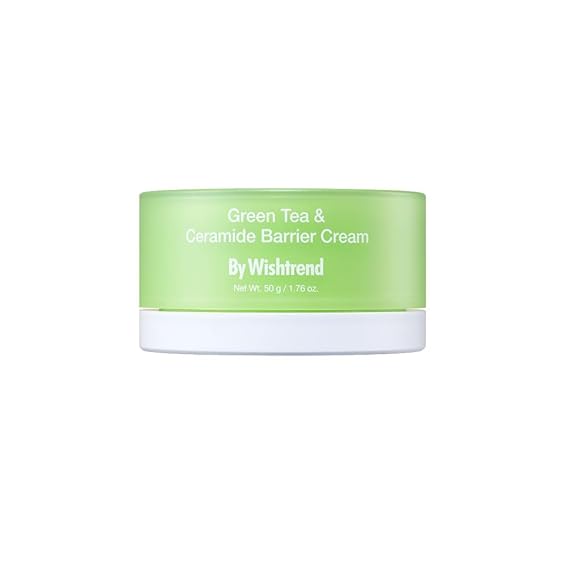 bywishtrend by wishtrend greentea & ceramide barrier cream 1.76 oz.