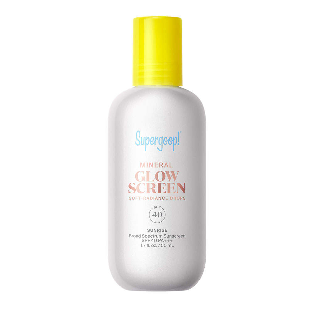 supergoop supergoop! mineral glowscreen soft-radiance drops spf 40 1.7 fl. oz. sunrise