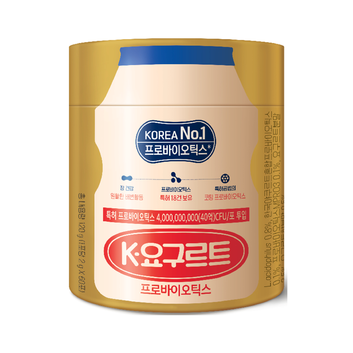 hy hy k-yogurt probiotics 0.07 oz. x 60ea